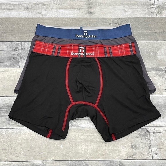TOMMY JOHN Soft Second Skin Trunk 4" Men’s underwear - 2-Pck assorted colors